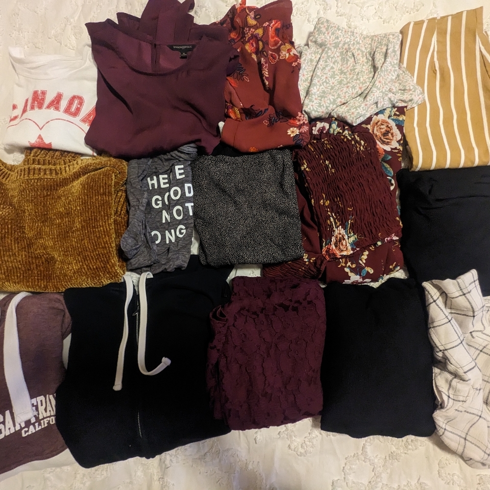 Women's clothing bundle- size S- 15 pieces